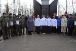 В селе Чубковичи Стародубского округа торжественно открыли реконструированный памятник воинам-односельчанам