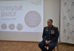 Герой СВО встретился с карачевскими студентами