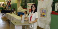Стародубские школьники «Движения первых» голосовали за лидера школы - Стародубский Вестник